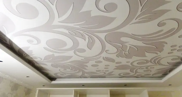 Тканевый натяжной потолок