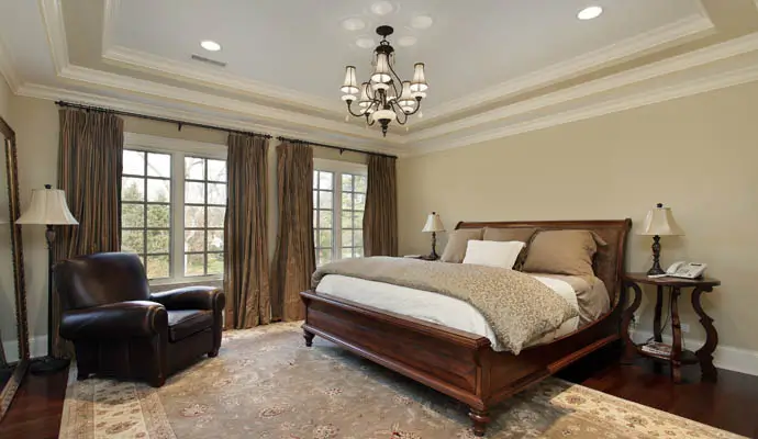 Освещение натяжного потолка